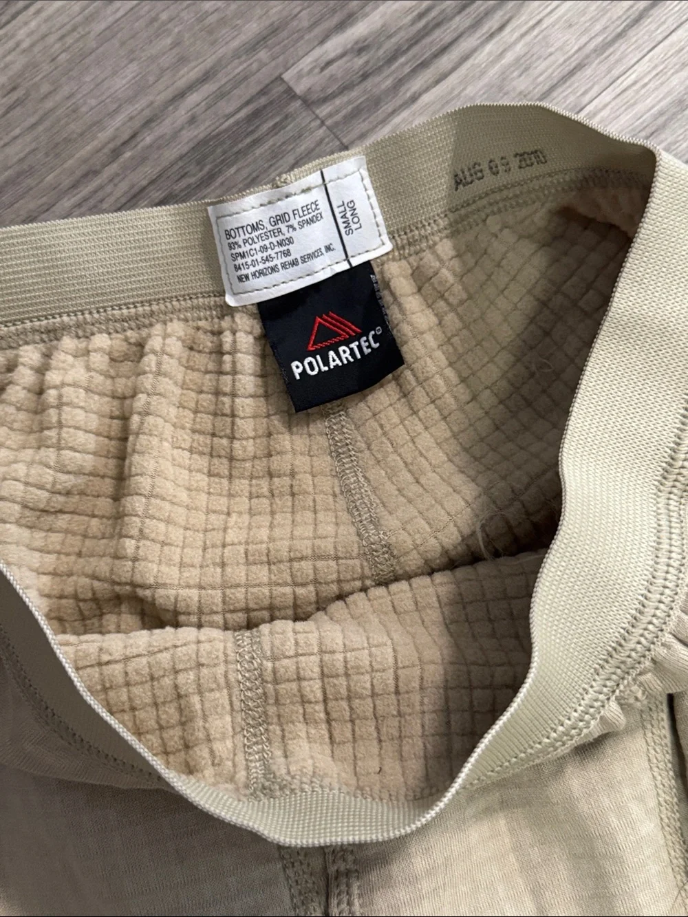 Polartec layer silk